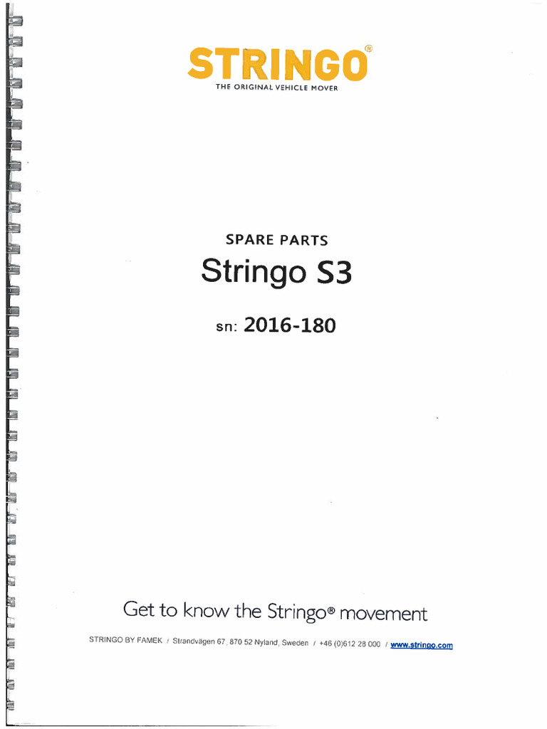 Catálogo STRINGO S3 | PDF