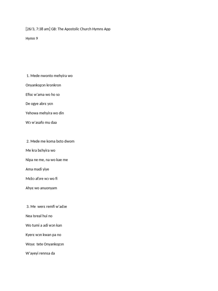 Hymn | PDF