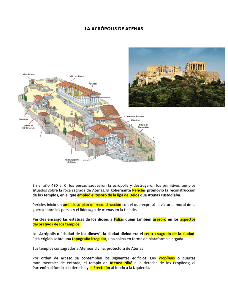 La Acropolis Atenas | PDF