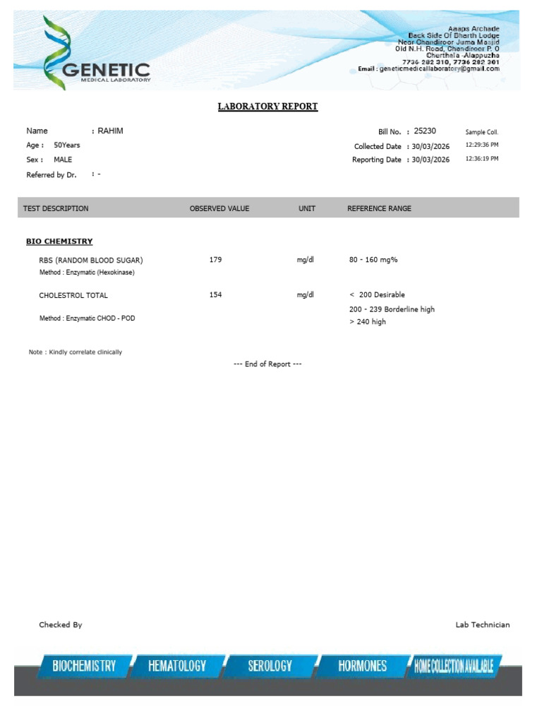 Laboratory Report: 25230 Rahim Name | PDF
