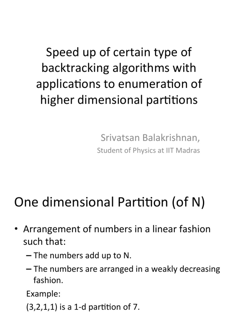 Partitions PDF Sequence Geometry