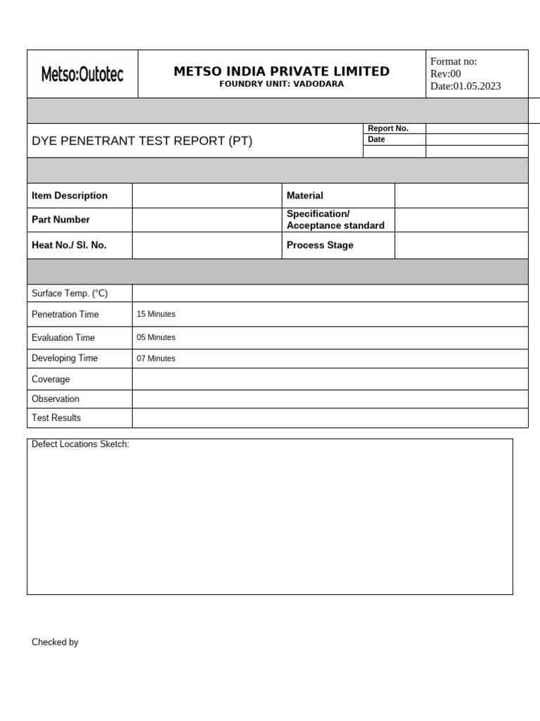 PT Report | PDF