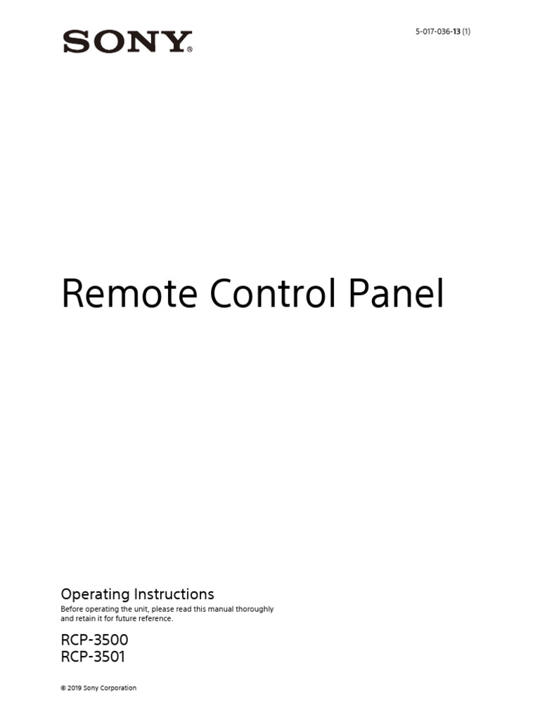 RCP 3500 | PDF | Menu (Computing) | Touchscreen