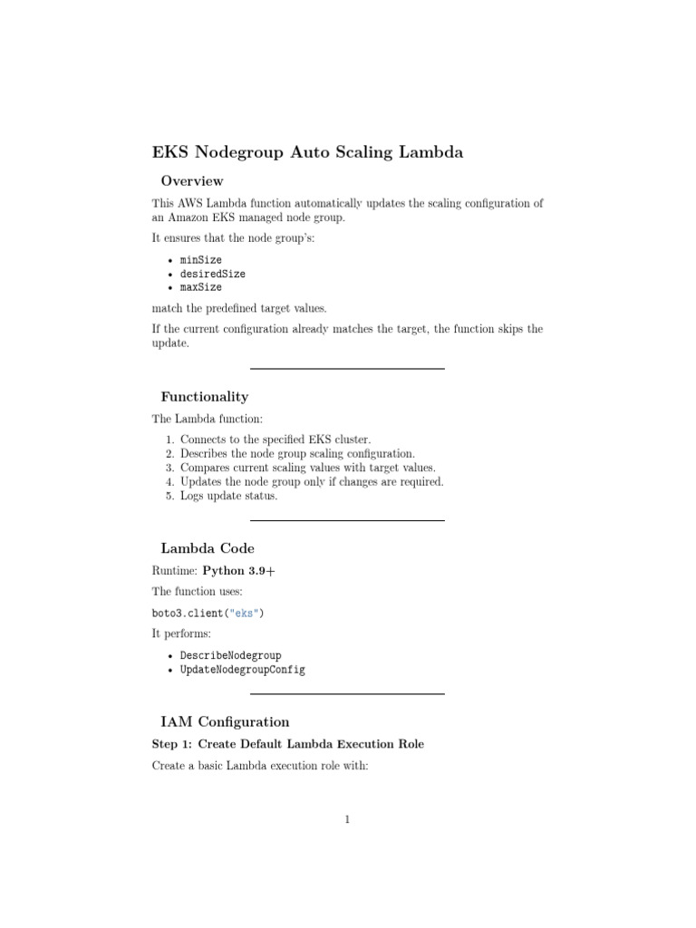 Eks Node Scale Up Lambda | PDF | Anonymous Function | Software