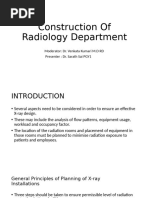 X-Ray Room Design Guidelines | PDF | X Ray | Radiation Protection