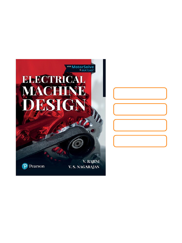 Electrical Machine Design 1st Edition - Online Reading | PDF | Electric ...