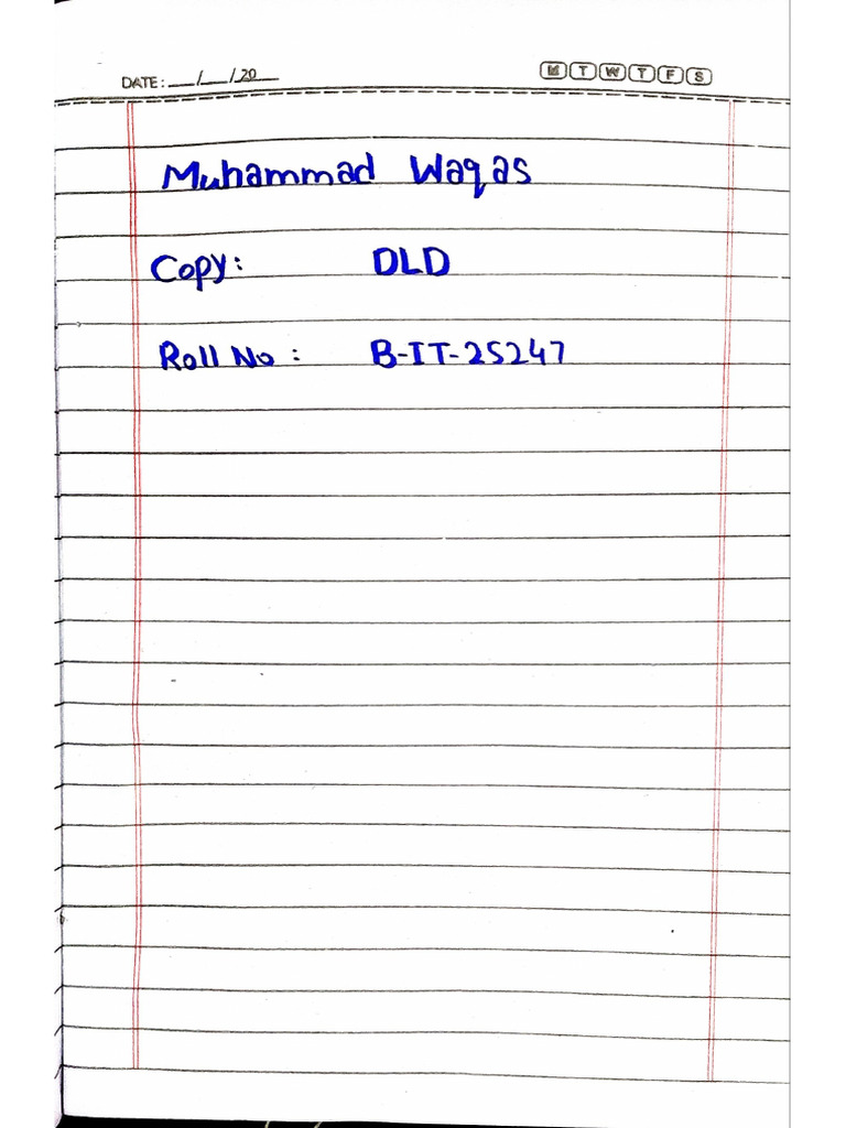 Waqas DLD Complete Notes | PDF