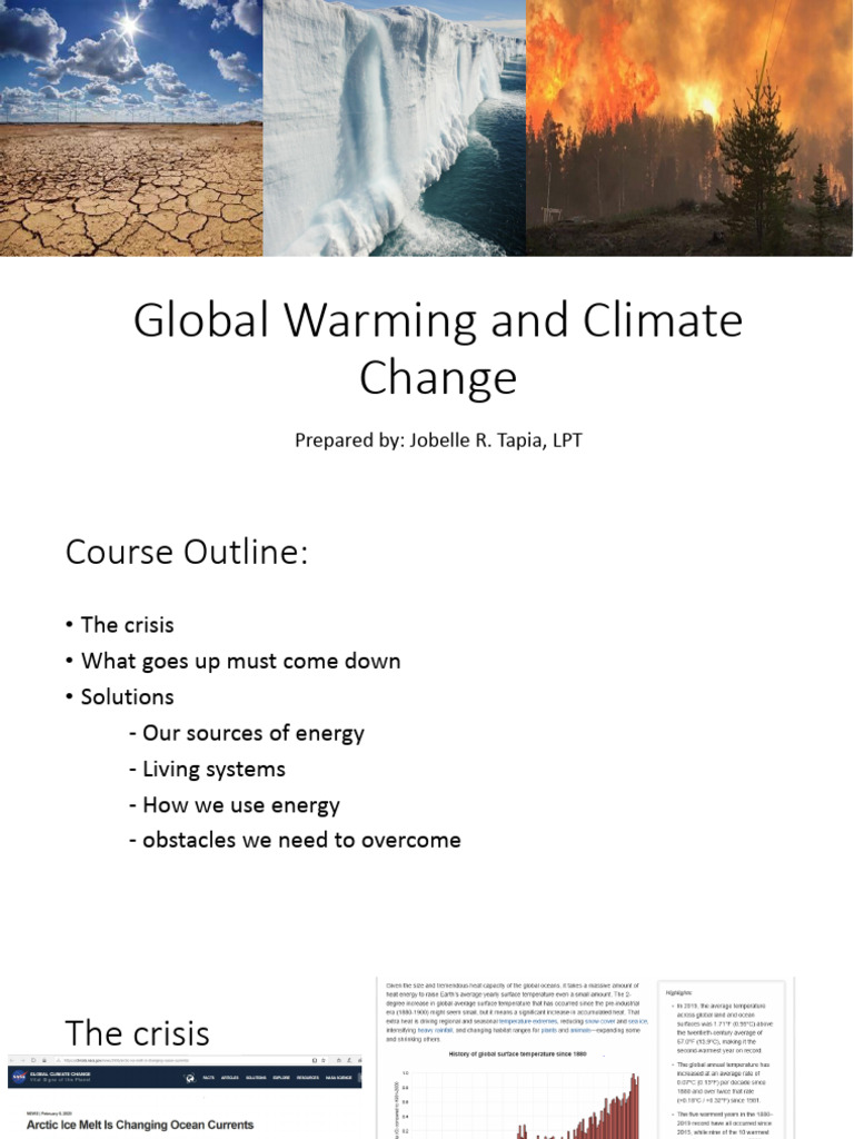 12 Global Warming and Climate Change | PDF