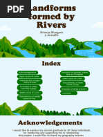 Erosion and Deposition Features of Rivers | PDF | River | Levee