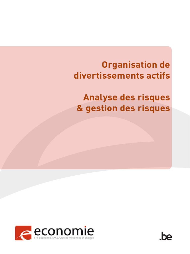 Brochure Analyse Risque DA FR BRX | PDF | Risque | Gestion des risques