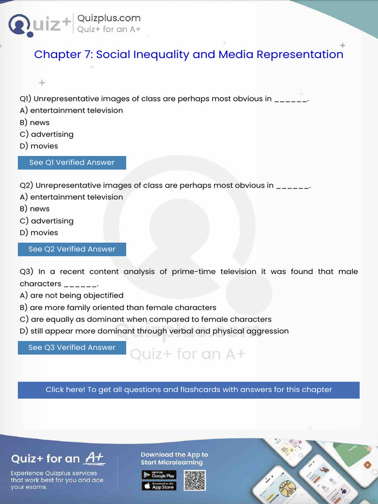 Unrepresentative Images of Class Are Perhaps Most Obvious in | PDF ...