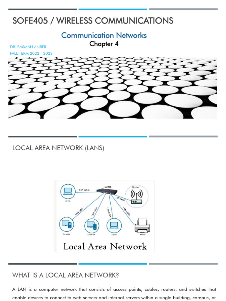 Communication Networks-CHAPTER 4 | PDF | Local Area Network | Computer ...