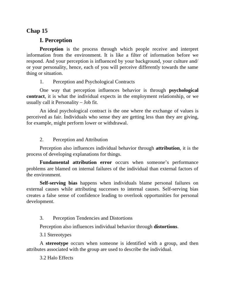Chapter 15,16 Summary | PDF | Motivational | Motivation