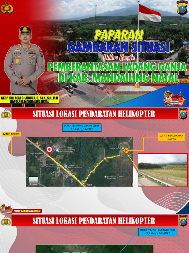 Gambaran Situasi Ladang Ganja Rev 3 | PDF
