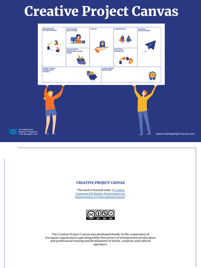 Handbook and Creative Project Canvas Eng v3 | PDF | Brand ...