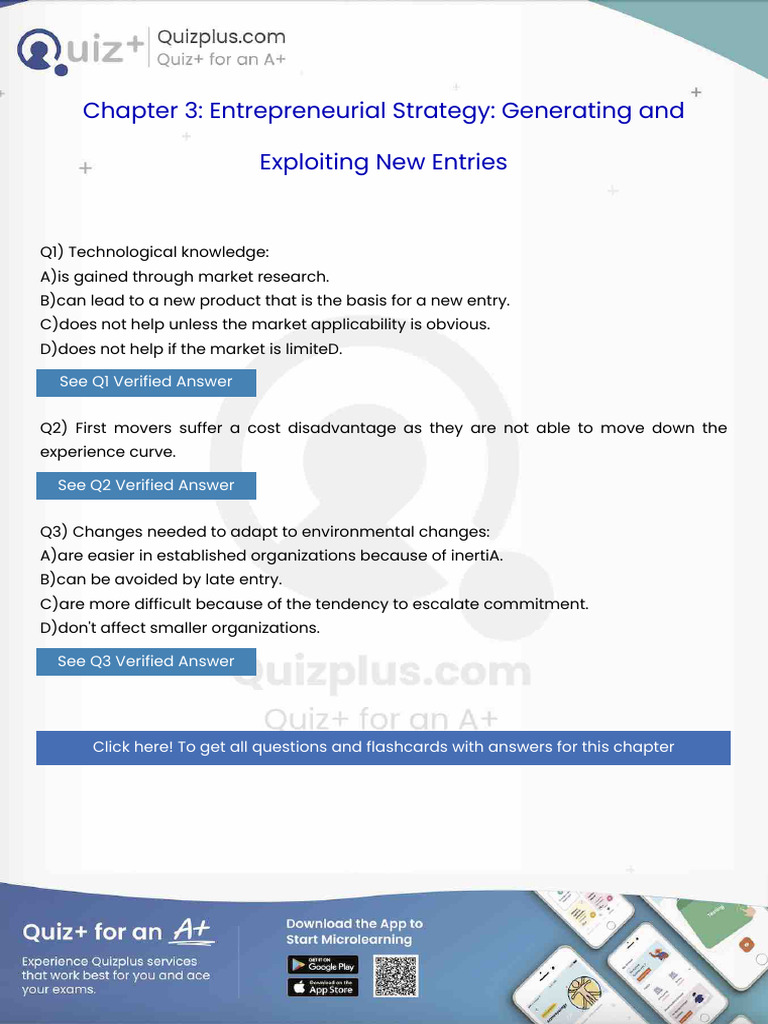 Technological Knowledge | PDF | Franchising | Entrepreneurship