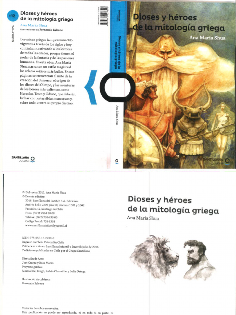 Dioses y Heroes de La Mitologia Griega | PDF