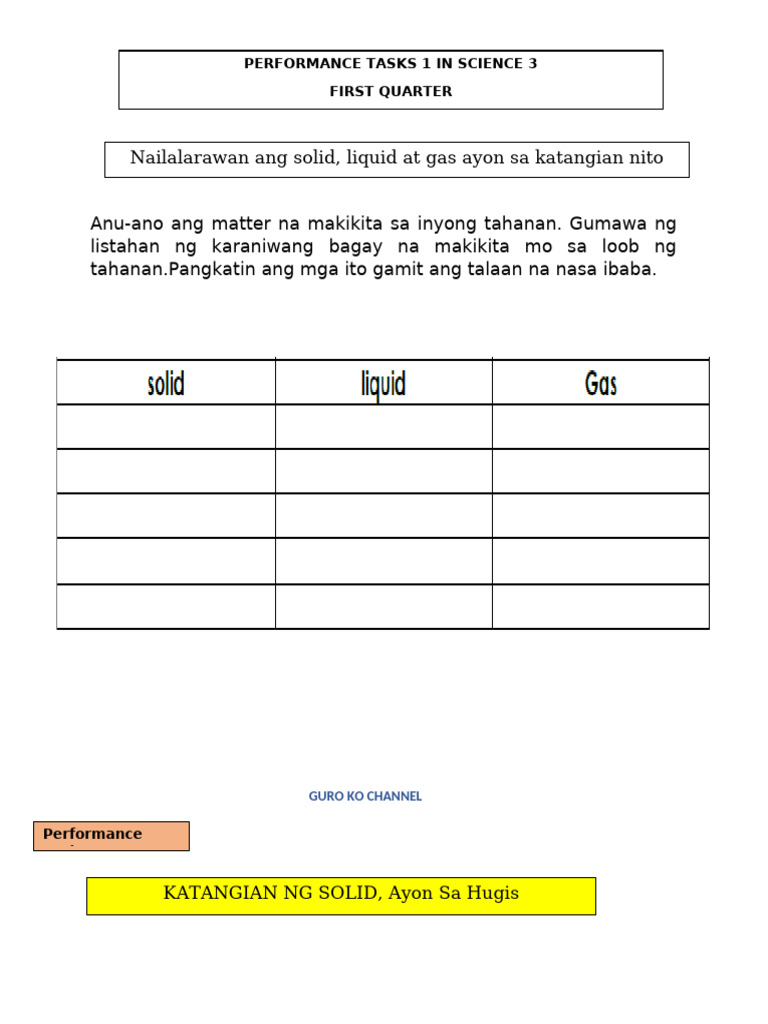 Science 3 | PDF