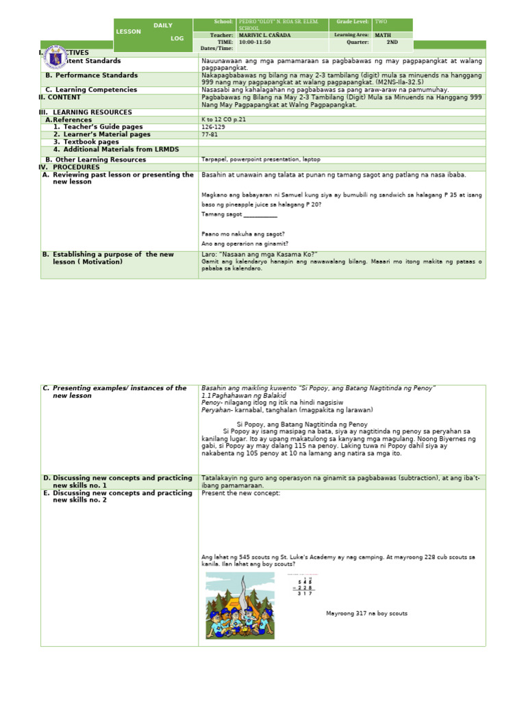 Cot Math | PDF