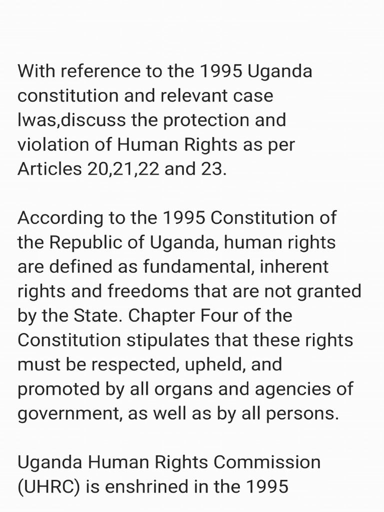 Human Rights | PDF