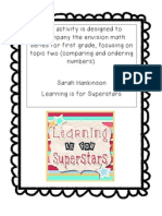1st Grade EnVision Math Topic 2 Hand Outs