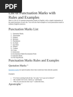 AP Style Punctuation Guide | PDF | Bracket | Comma