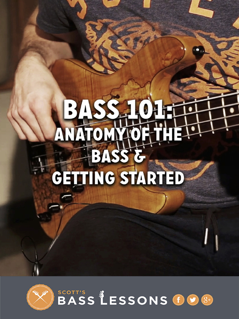 Bass 101 - The Anatomy of The Bass and Getting Started | PDF