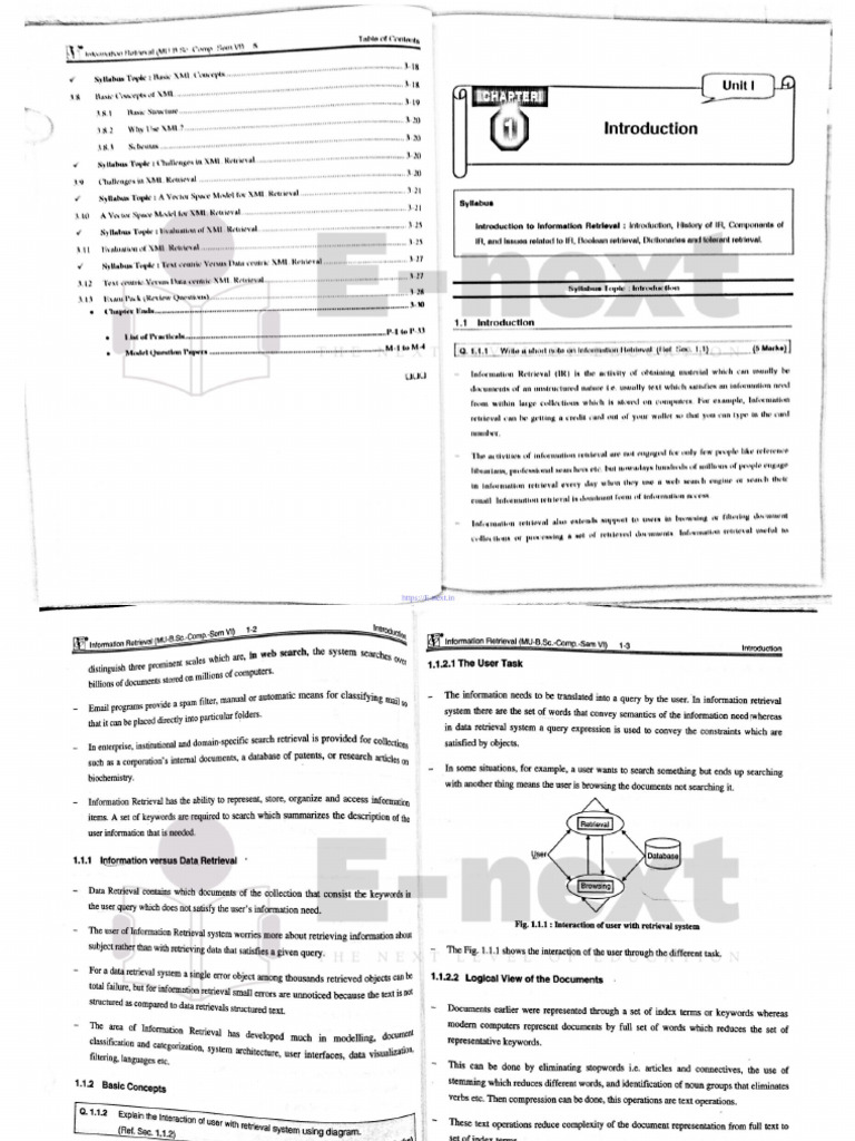 Unit-1 Introduction to Information Retrieval engineer | PDF