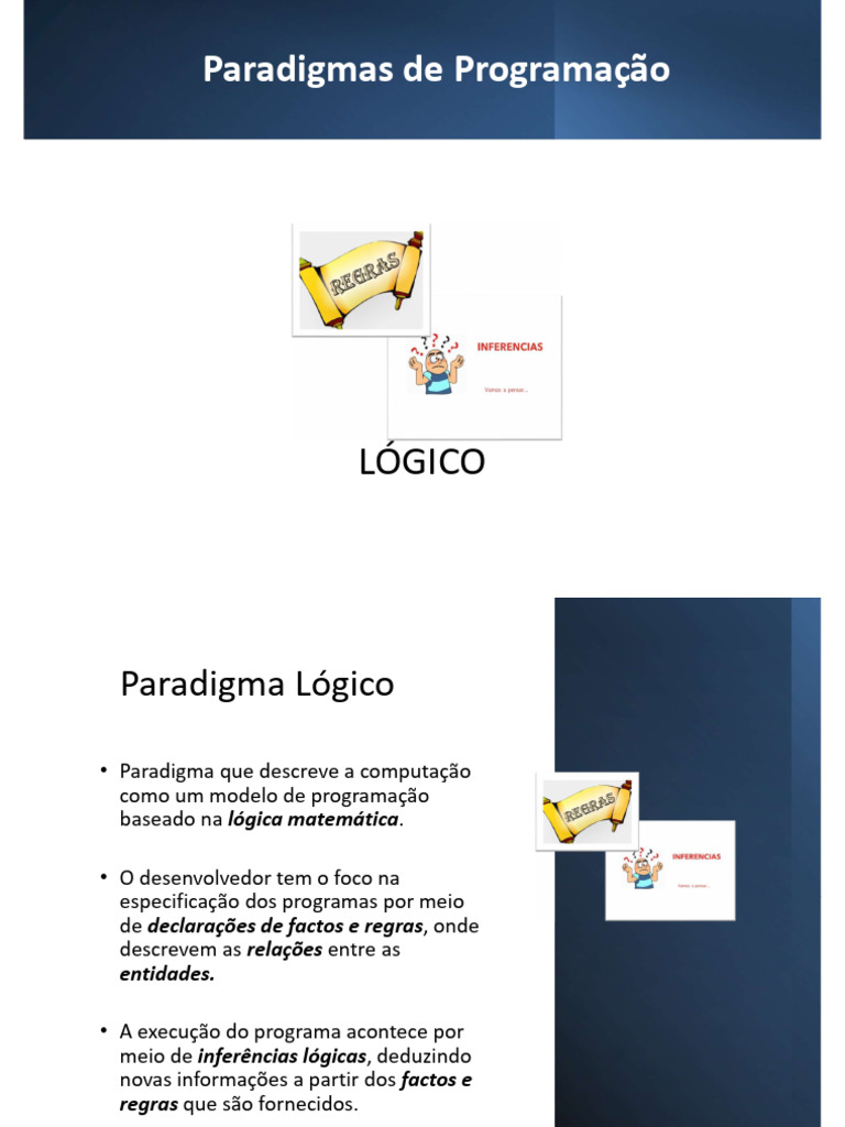 Paradigmas de Programacao Parte3de3 | PDF | Paradigmas de programação ...