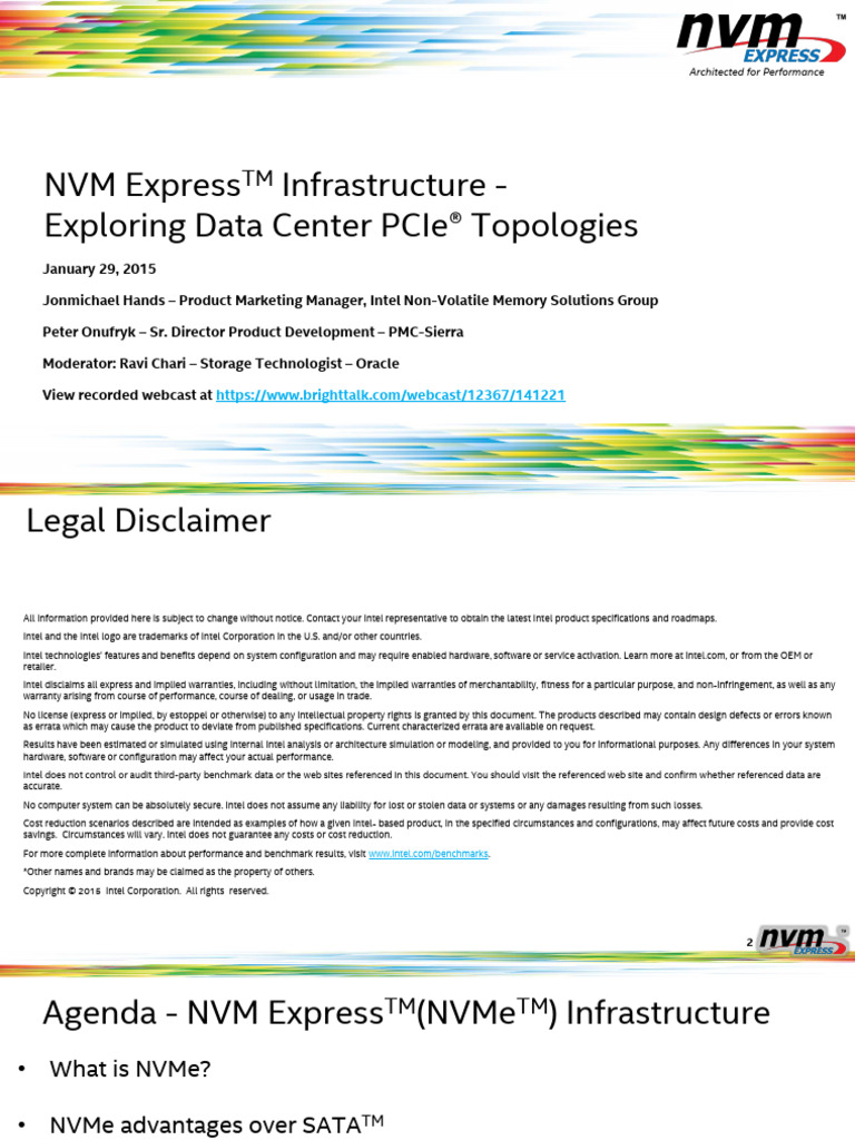 NVMe Infrastructure Final1 | PDF | Solid State Drive | Computing