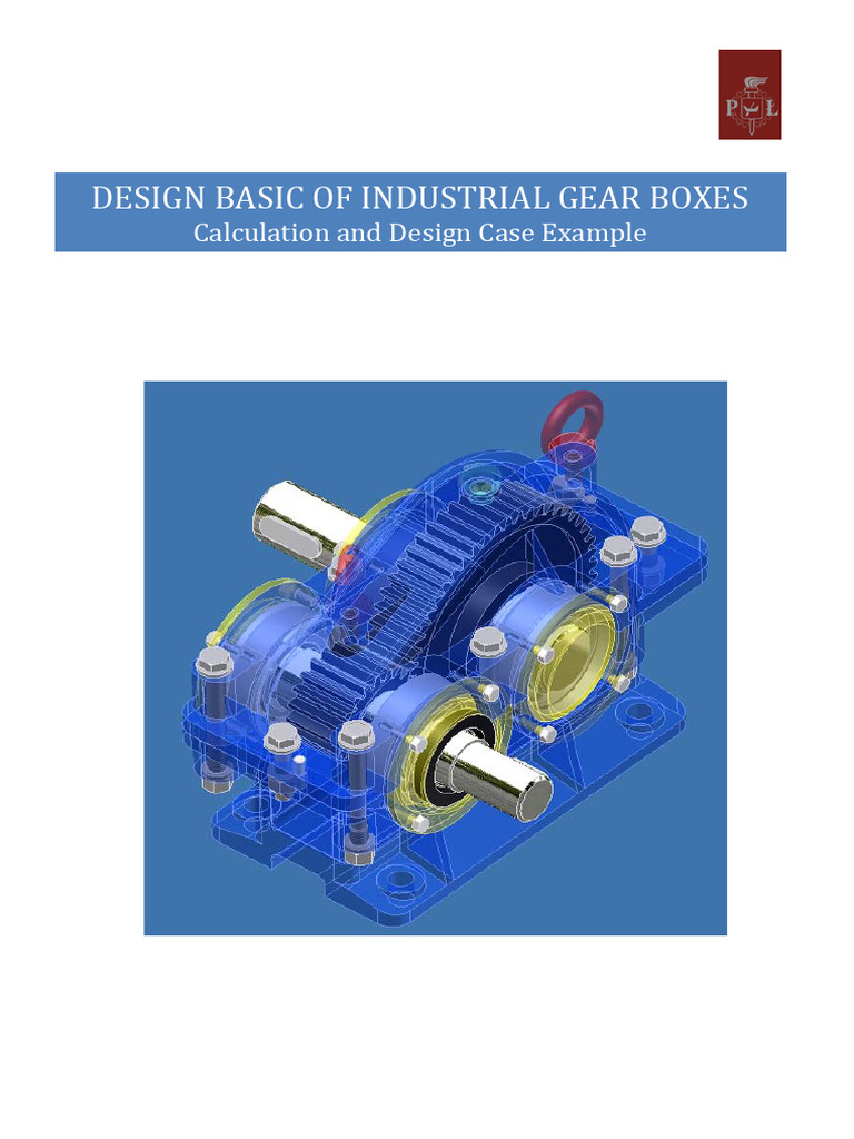 @@@design Basic of Industrial Gear Boxes Calculation and Design | PDF ...