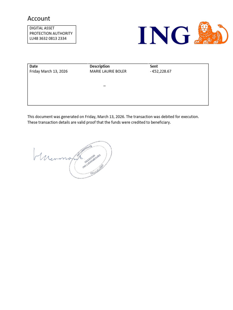 Ing Payment | PDF
