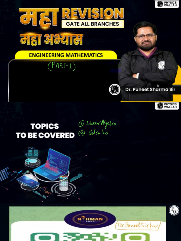 Maha Revision + Maha Abhyas (Part 01) : Class Notes | PDF