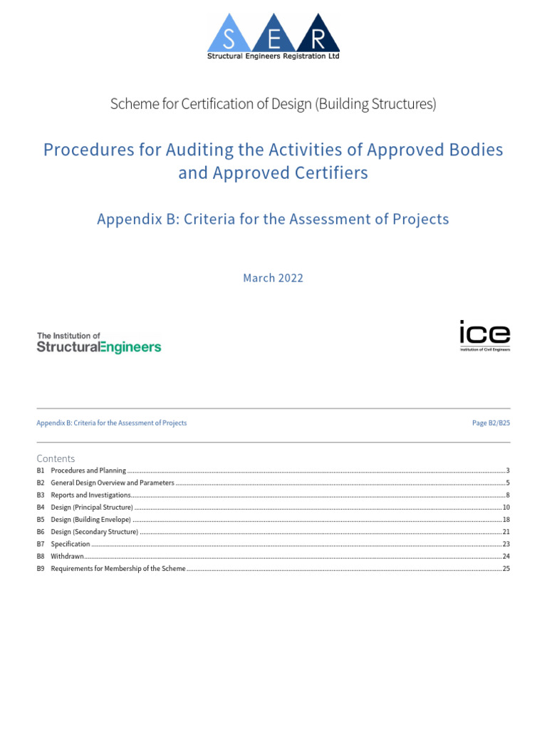 SER Scotland Audit Procedures 2022 Appendix B | PDF | Risk Assessment