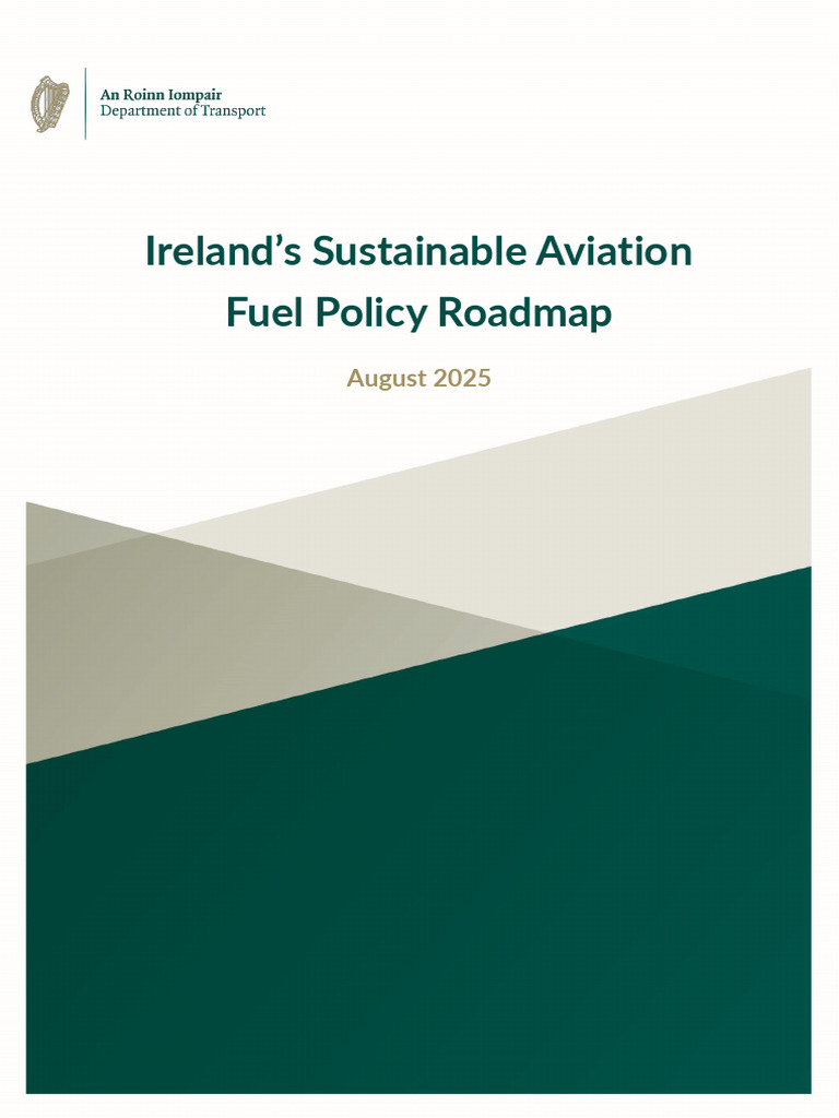 Irelands Sustainable Aviation Fuel Policy Roadmap | PDF | Biofuel ...