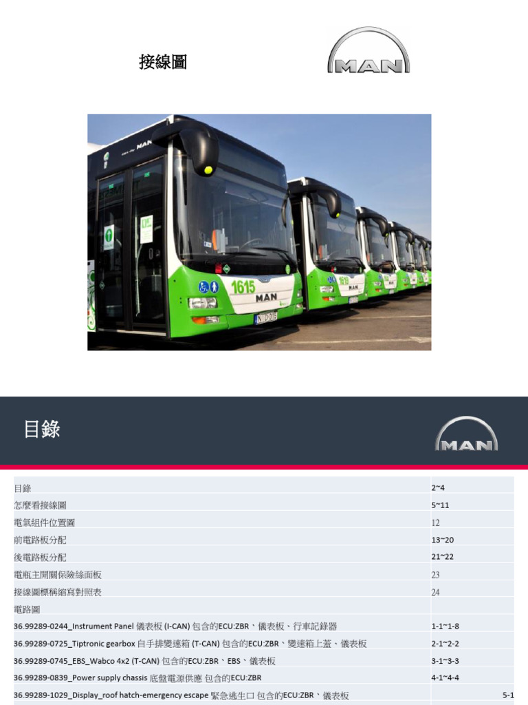 WM02-MAN巴士RR2接線圖 | PDF