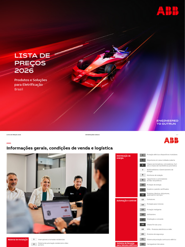 ABB Price List 2026 - ABB Electrification - Brazil | PDF | Impostos ...