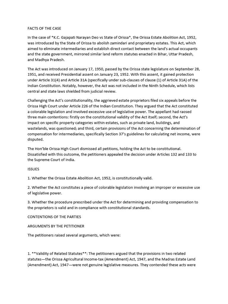 Land Law Rough Draft | PDF | Bill (Law) | Precedent