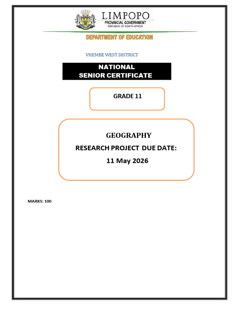 FINAL Research Task Grade 11 2026 | PDF | Artificial Intelligence ...