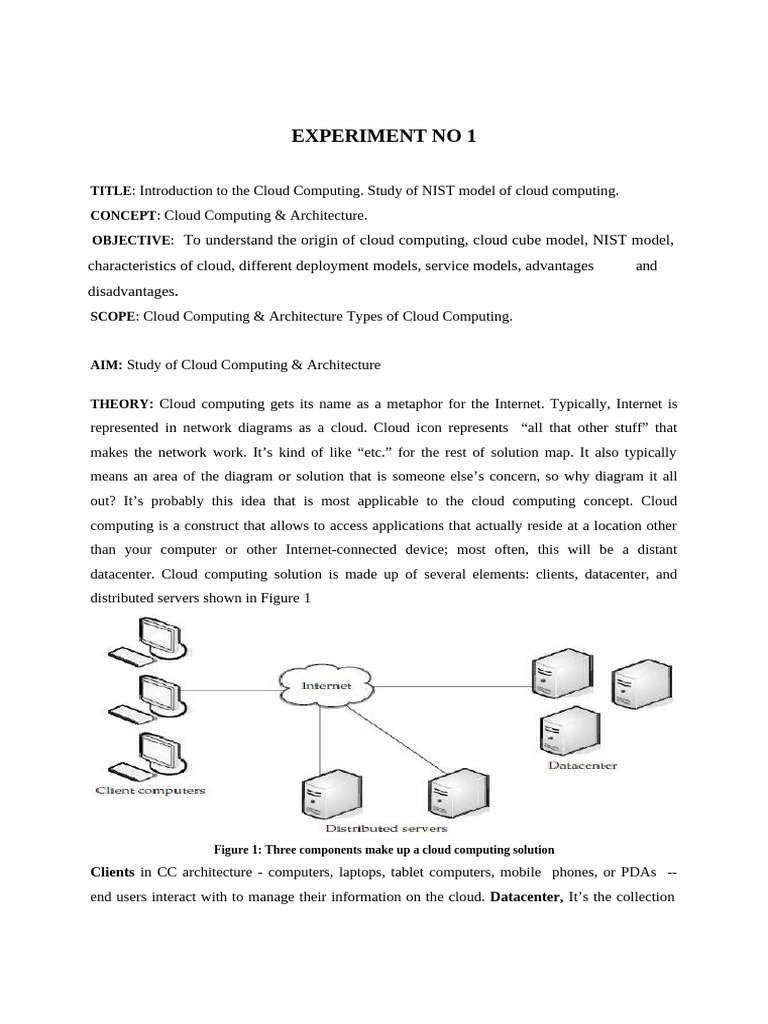Experiment 1 | PDF