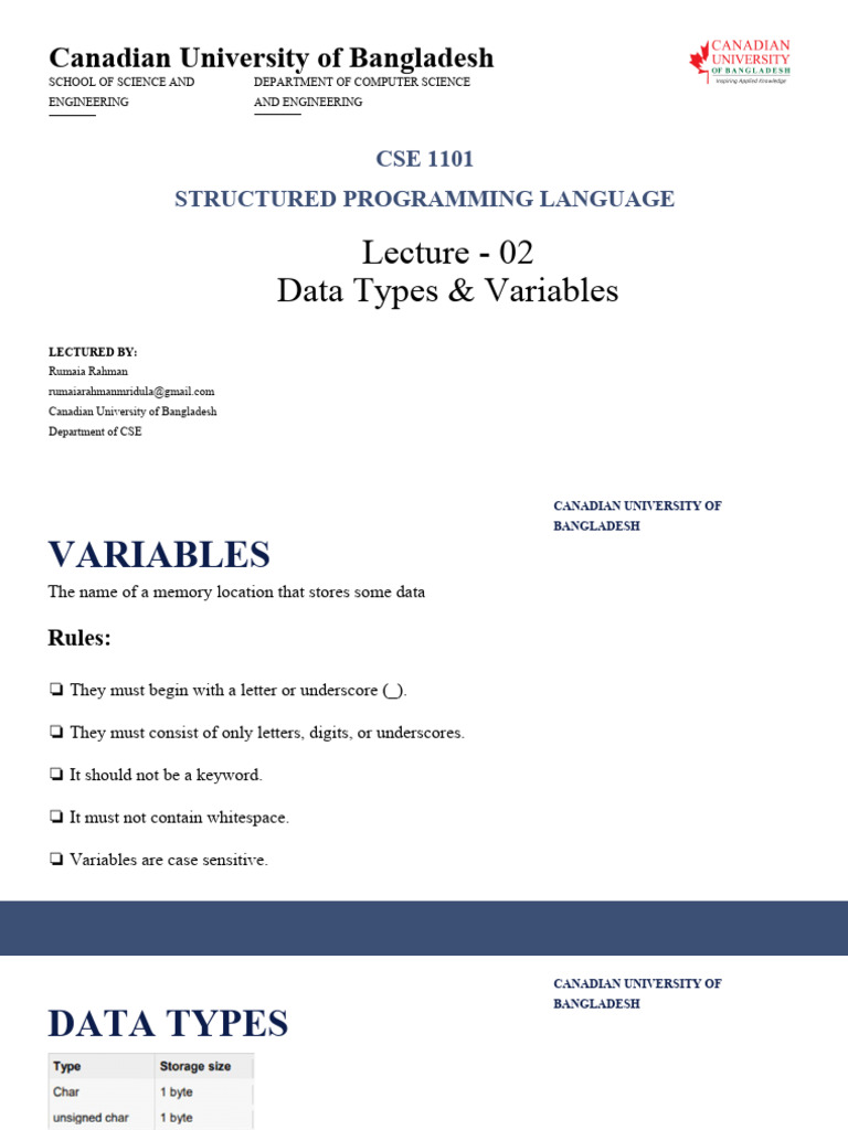 SP Lec-2 | PDF | Computer Program | Programming