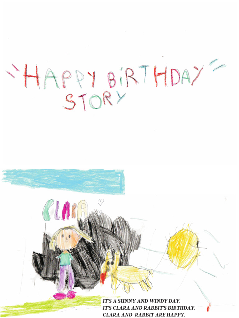 Happy Birthday Story (1st Form) | PDF