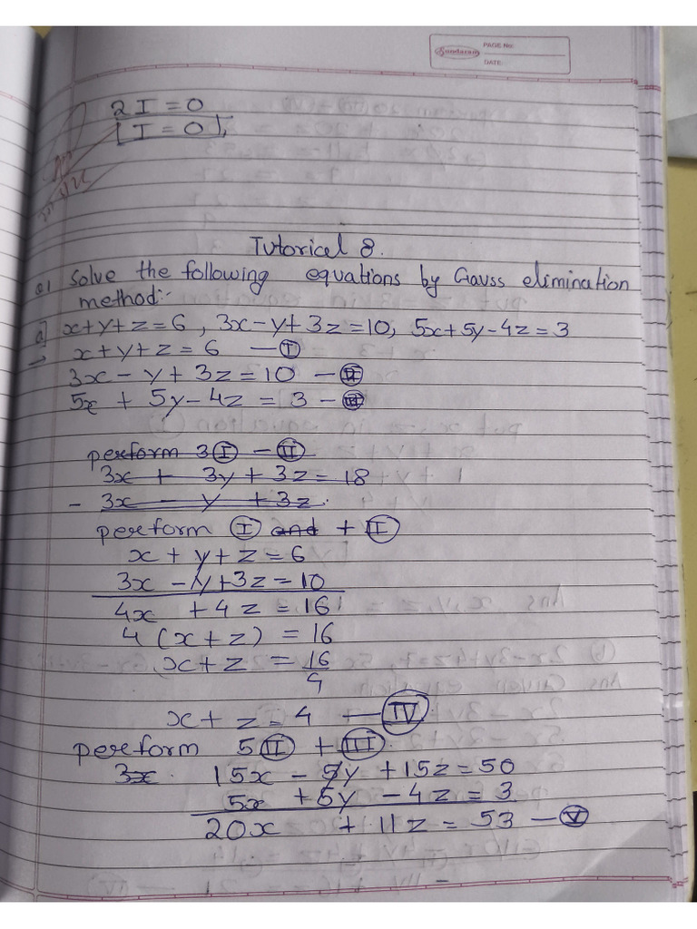 Tutorial 8 | PDF