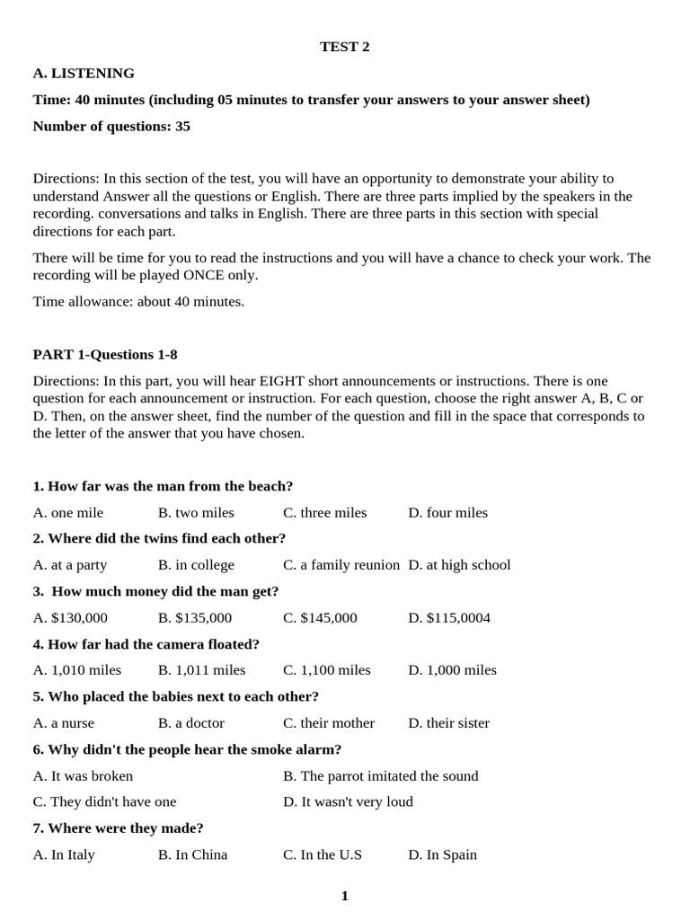 TEST 2 | PDF