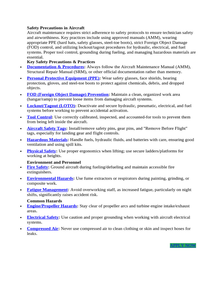 Amp Safety Precautions | PDF