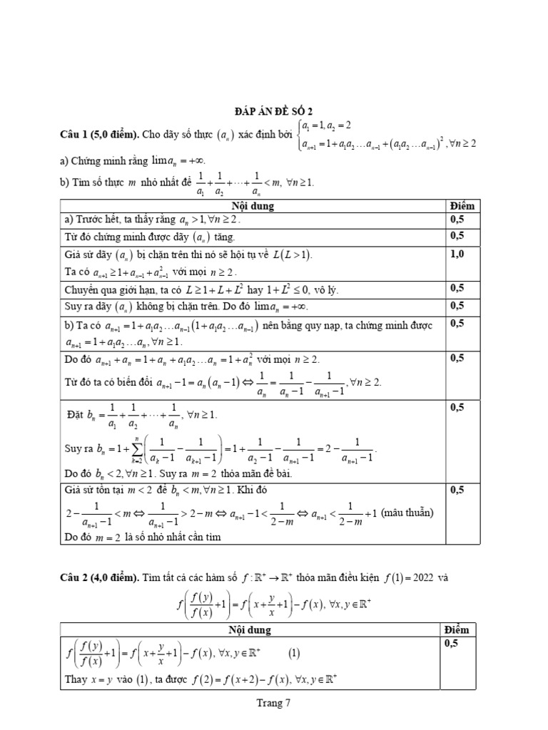 DAP AN DE 2 | PDF