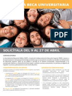 Becas Universitarias SEP