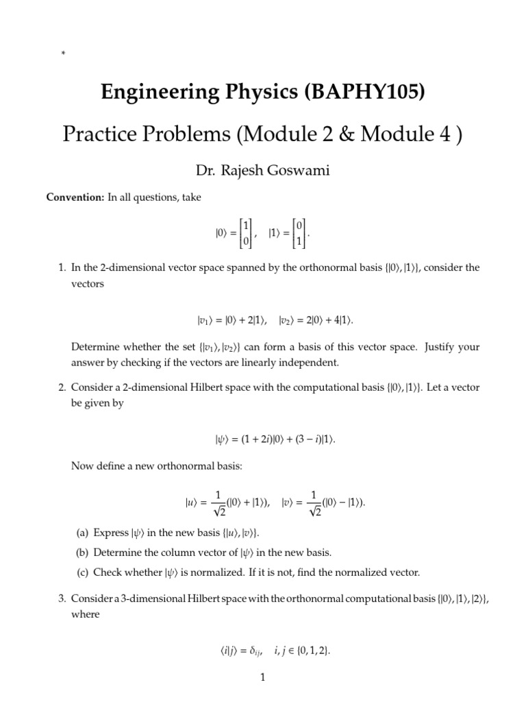 QM Practice Problems Module 2 and Module 4 2026 | PDF