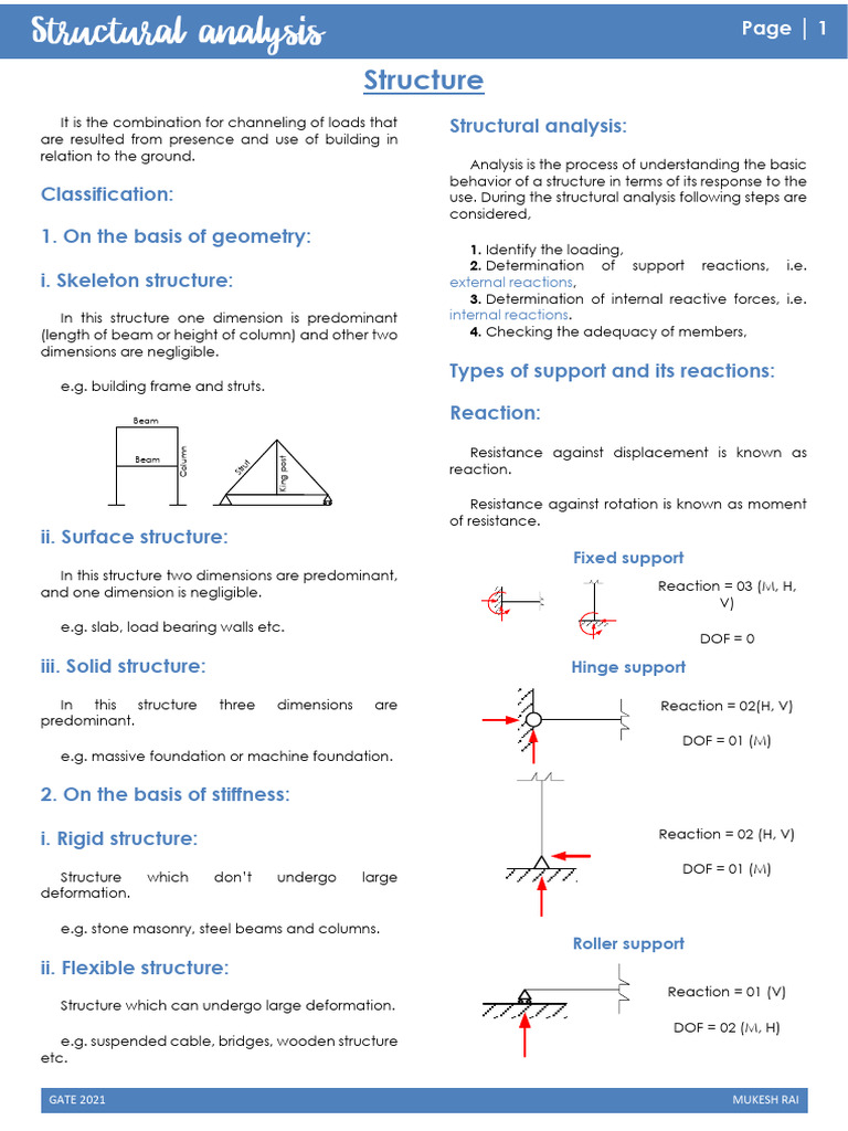 Structural Analysis | PDF