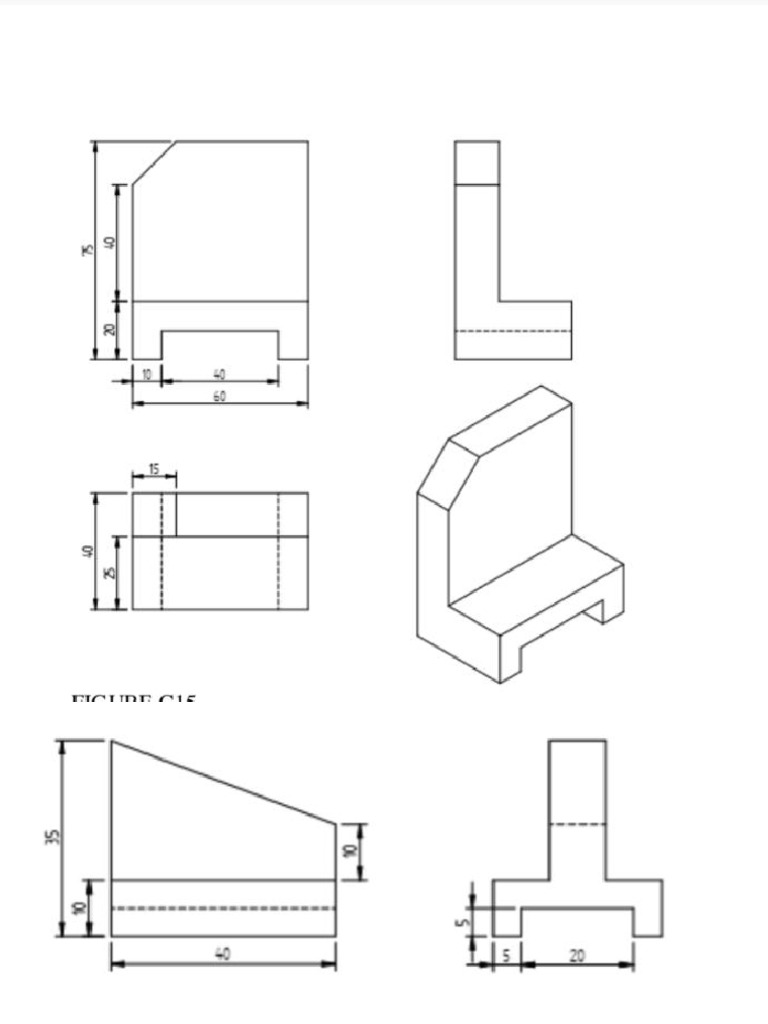 TD Assignment Isometric Drawing | PDF